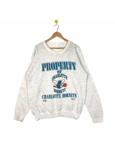 Other Designers Rare Vintage Charlotte Hornets Sweatshirt / NBA Sweatshirt