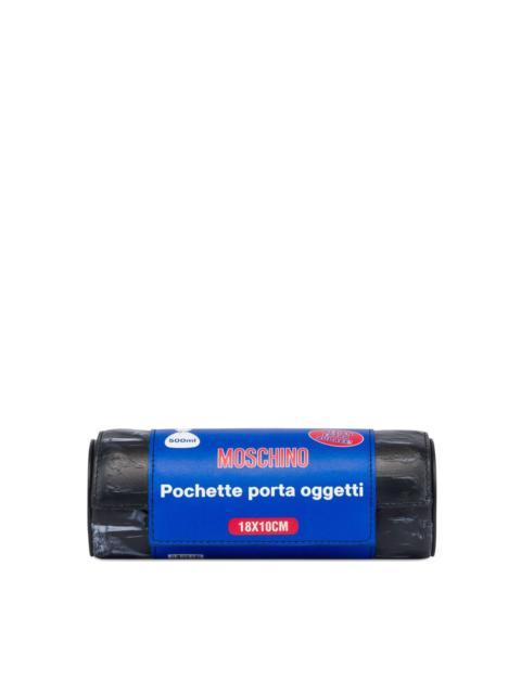 Moschino CYLINDER CLUTCH BAG