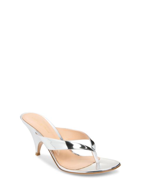 Gianvito Rossi Gianvito Rossi Sofia Slide Sandal in Silver at Nordstrom