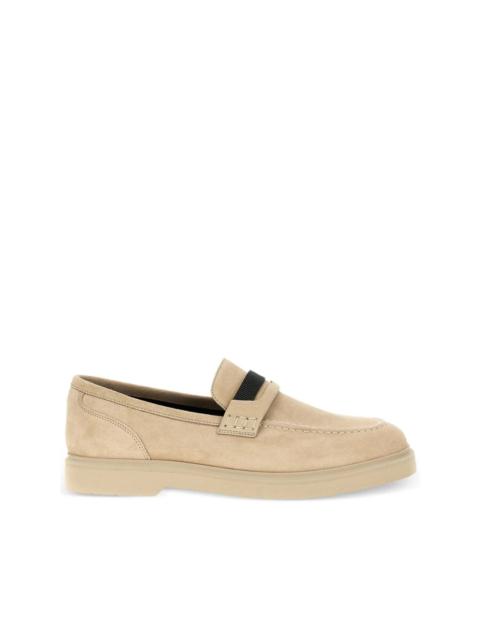 BROWN FLAT SHOES ELEGANT STYLE
