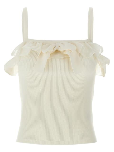 Alessandra Rich Alessandra Rich Women Ruffle Top
