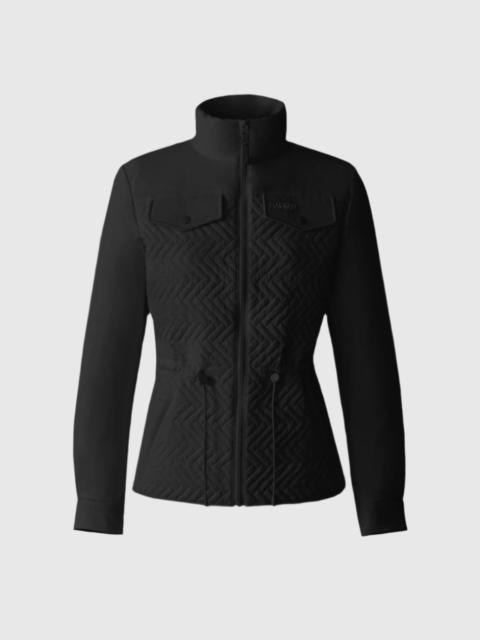 MACKAGE KABIRA Chevron Quilted Light Down Jacket