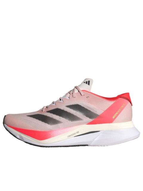 adidas (WMNS) adidas Adizero Boston 12 'Sandy Pink Aurora Met Solar Red' IF9218