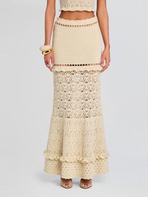 RETROFÊTE MAGDALENA CROCHET SKIRT