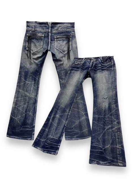 Other Designers Japanese Brand - PUNKFLARE🔥SORRIDERE Distressed Acid Whiskered Denim Japan💥