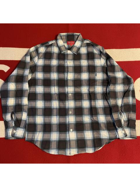 Supreme - Plaid Flannel Button Up Shirt 2016