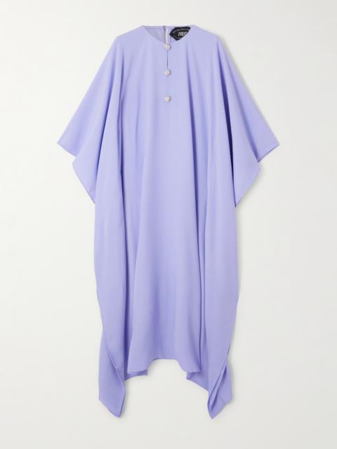 Taller Marmo Carthage Crystal-embellished Crepe Gown