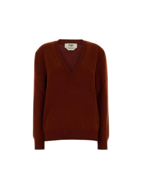 FENDI FENDI Brick Stretch Sweater New & Authentic (Women's size:12