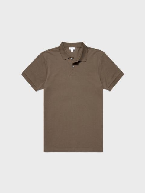 Sunspel Piqué Polo Shirt