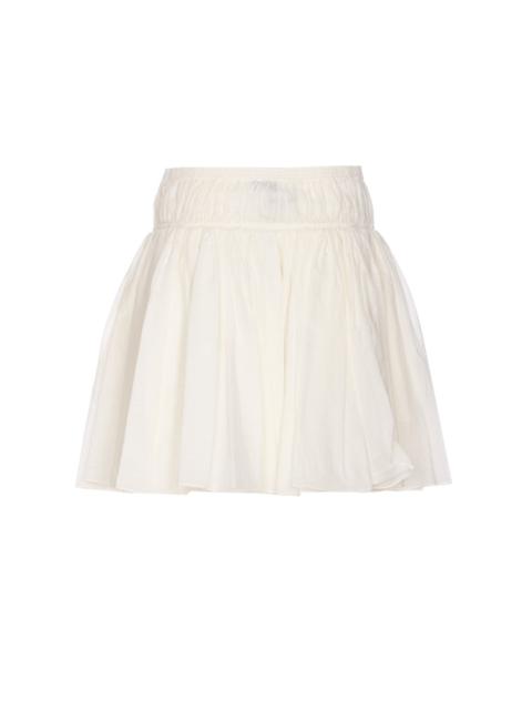 Alaïa Alaia Women Linen And Cotton Skirt