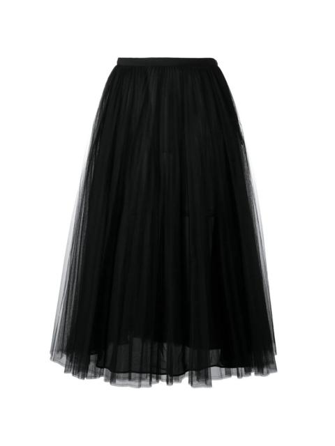 Valentino Valentino Garavani A-Line Tulle Skirt