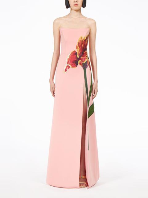 COSTARELLOS Margita strapless gown