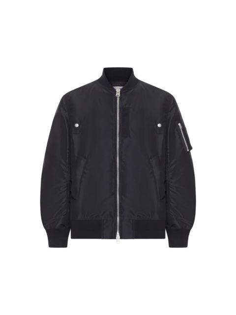sacai SACAI Black Nylon Bomber Jacket New & Authentic (Men's size: