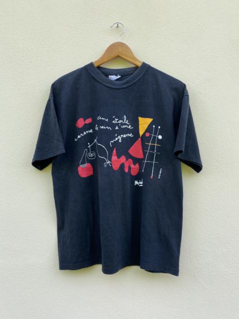 Other Designers Vintage - Vintage 90s Rare Succ Joan Miro 1997 Artwork painter graphic