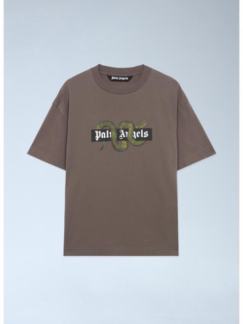 Palm Angels Palm Angels Men Snake Logo T-Shirt