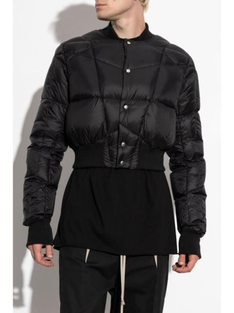 RICK OWENS Men Bomber Piumino Cropped Flight Jacket