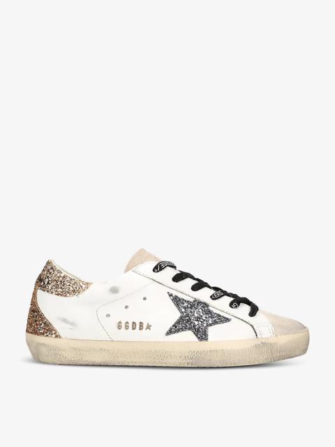 Women's Super-Star 82532 leather low-top trainers