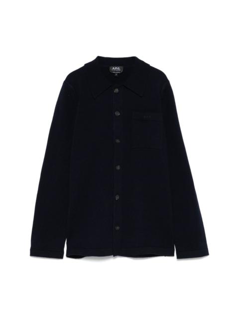 A.P.C. Wool shirt