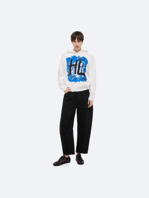 Helmut Lang BLUE SCRIBBLE HOODIE