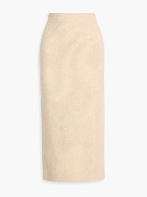 Cult Gaia Jodie ribbed-knit midi skirt