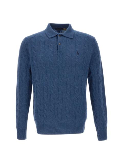 Polo Ralph Lauren CABLE-KNIT POLO SWEATER