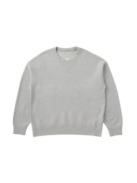 visvim JUMBO SB SWEAT L/S (FINE WOOL) GREY