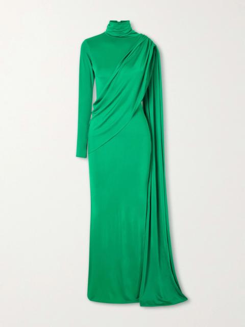 THE NEW ARRIVALS ILKYAZ OZEL Aya High-neckline Gown