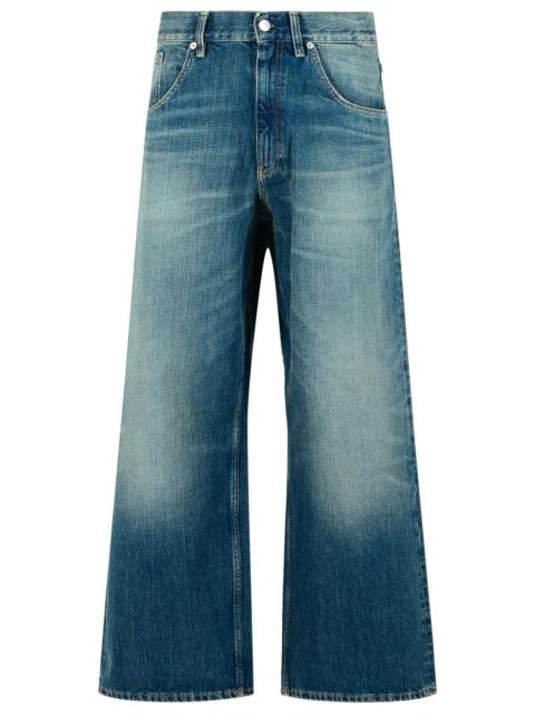 SUNFLOWER Sunflower 'SUPER Wide' Vintage Deep Blue Cotton Jeans