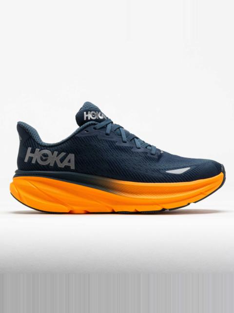HOKA HOKA Clifton 9 Men's Stormy Skies/Orange Zest