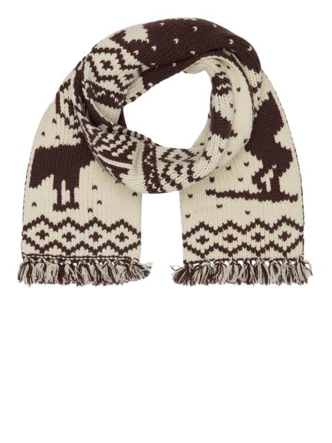 BEAMS PLUS Muffler Jacquard Nordic