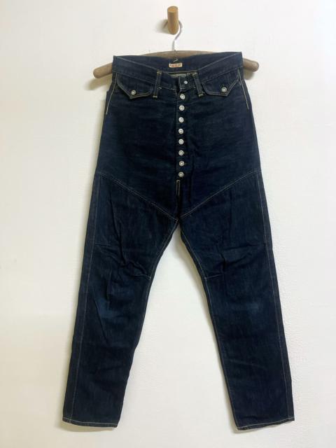 Kapital Kapital High Rise Button Fly Jeans