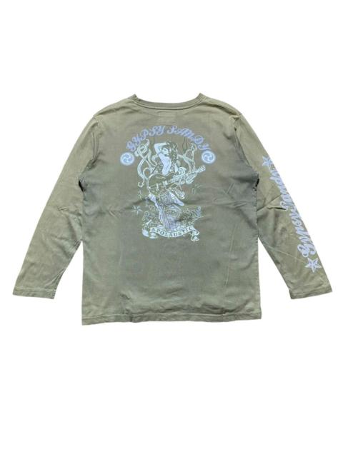 Other Designers Vintage - Gemstone Inspired By Hysteric Long Sleeve Tshirt Faded Sun