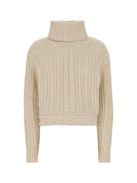Isabel Marant Étoile Isabel Marant Etoile Women Ivory Cotton Blend Brenda Sweater