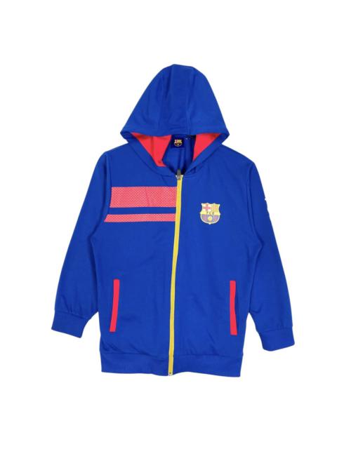 Other Designers Custo Barcelona - Vintage Barcelona FCB Hoodie Full Zipper Football Team