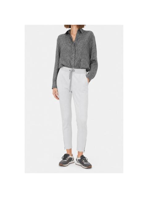 Brunello Cucinelli Brunello Cucinelli Women'S Light Grey Cotton Trousers