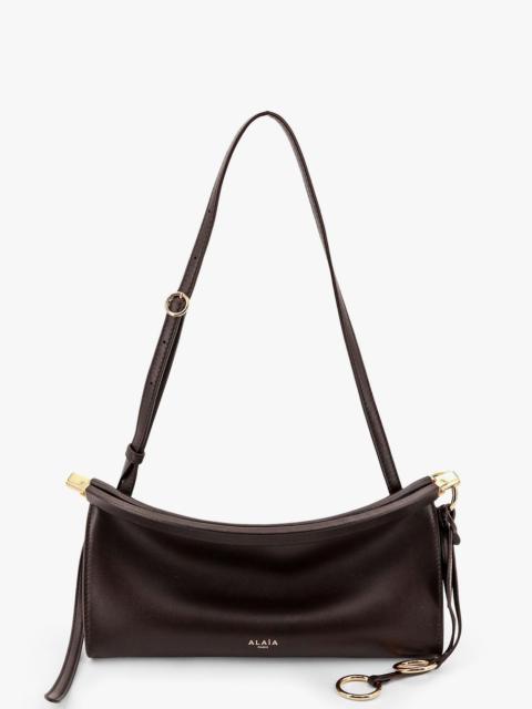 Alaïa Alaia Le Click East West Small Leather Crossbody Bag