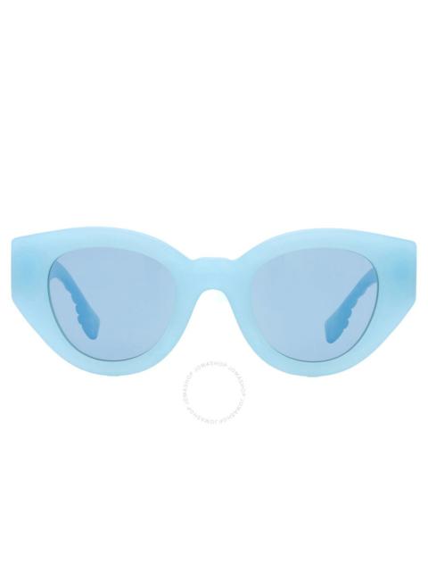Burberry Burberry Blue Oval Ladies Sunglasses BE4390 408680 47