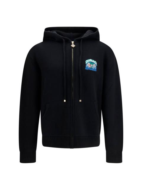 CASABLANCA Casablanca Palm Tree Hoodie Multicolor