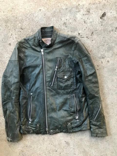 Other Designers Avirex Leather Biker Jacket