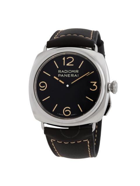 Panerai Panerai Radiomir Officine Hand Wind Black Dial Men's Watch PAM01382