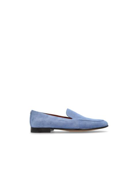 Dolce & Gabbana DOLCE&GABBANA Split Blue Suede Loafers New & Authentic (Men'