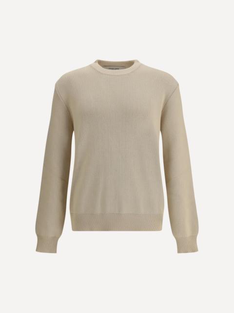 Golden Goose Beige ribbed-knit sweater