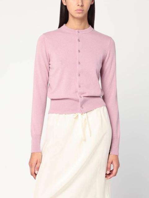 extreme cashmere Pink cashmere cardigan