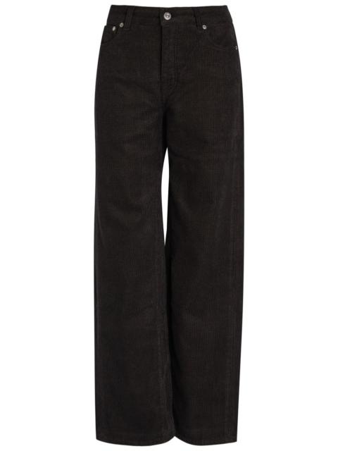 Our Legacy Our Legacy Treble Cut Wide-leg Corduroy Trousers