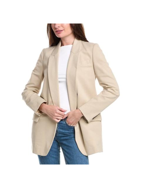 Brunello Cucinelli Brunello Cucinelli Beige Tailored Deconstructed Blazer