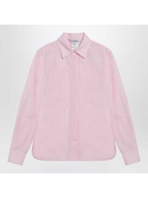 Max Mara Max Mara Pink Cotton Poplin Shirt Women