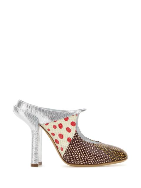 Dries Van Noten Dries Van Noten Women Printed Leather Mules