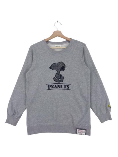 Other Designers Harris Tweed - Peanut X Harris Tweed Spell Out Logo Sweatshirt
