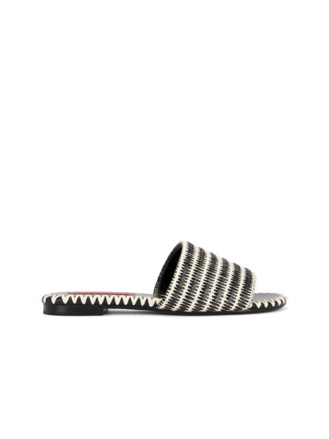 SIMONMILLER Stripe Salerno Sandal