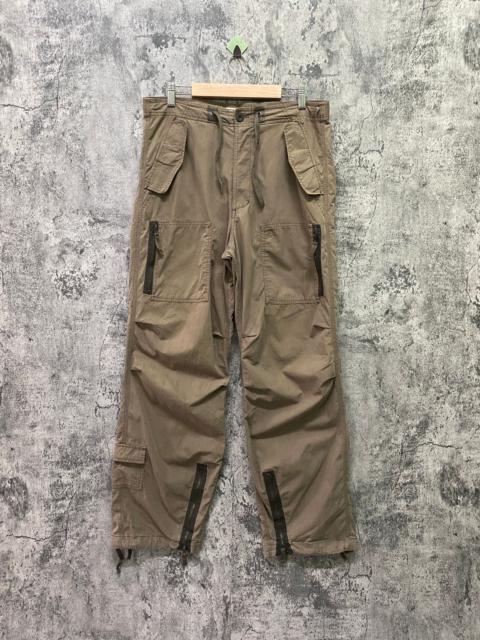 Other Designers Japanese Brand - Vintage Vache Nylon 7 Pocket Zipper Parachute Pants